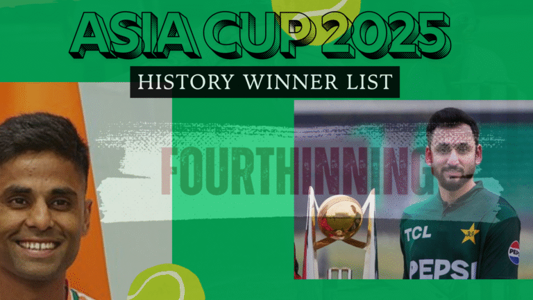 asia cup history winners list